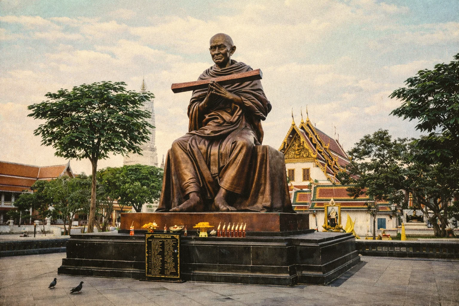 History of Phra Somdej Roi Pee (100th Year Anniversary) of Archan Toh, Wat Rakang
