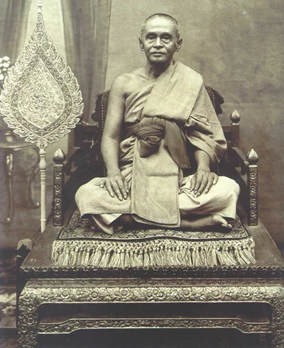 Somdej Phra Ariyawongsakhatayan, the Supreme Patriarch (Sangkhrach Pae Tissadevo) Wat Suthat